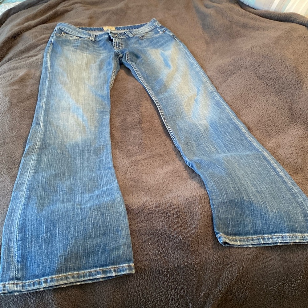 BKE boot cut jeans.